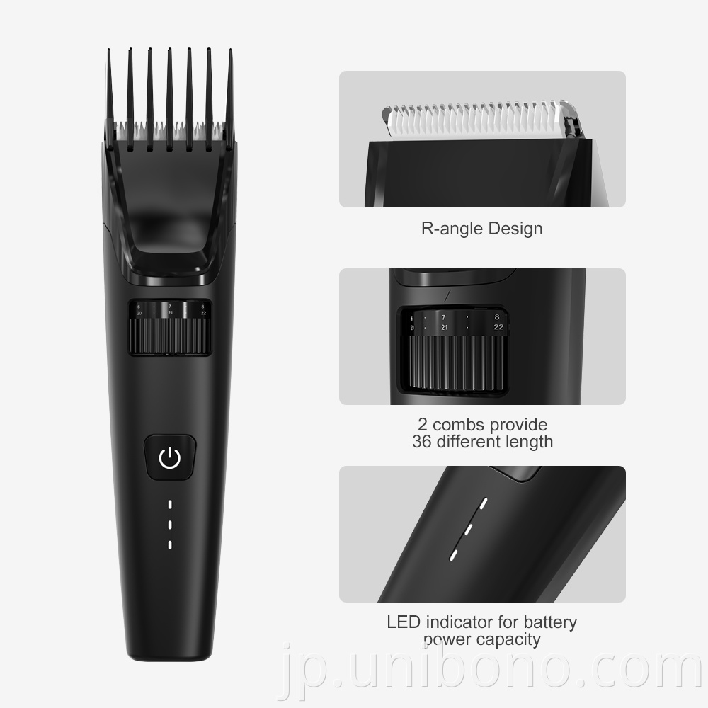 pet adjustable battery cat dog hair clipper 